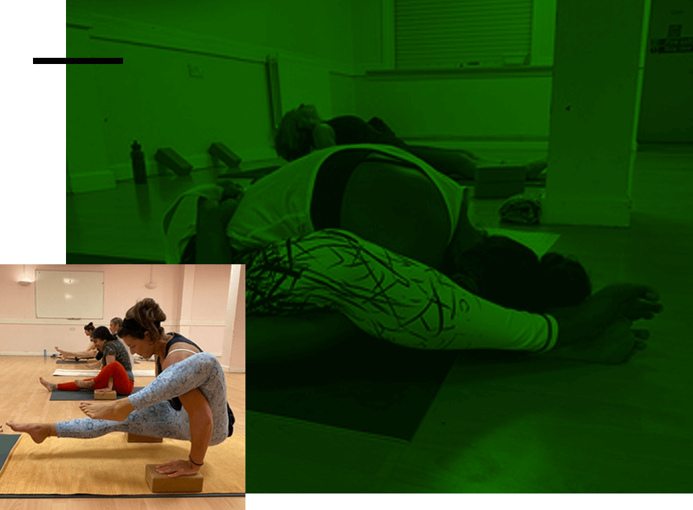 Students doing Ashtanga Yoga in York